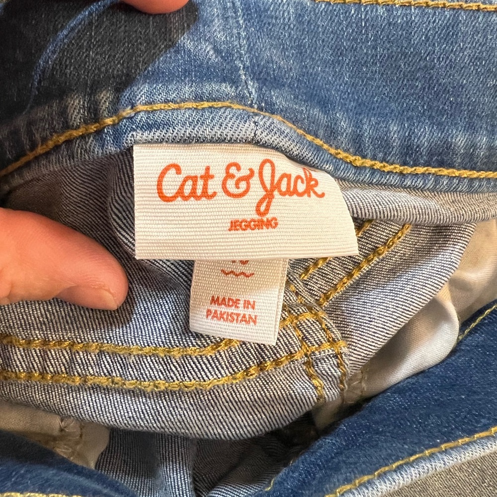 Cat & Jack size 10 youth girl jeggings - Picture 4 of 4